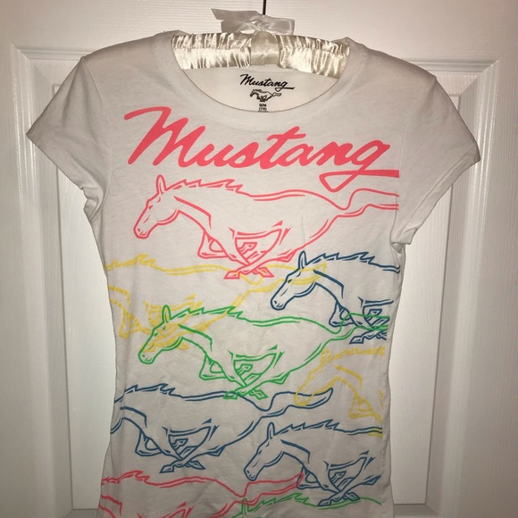 Ford Mustang Junior sizing T-shirt - Picture 1 of 3
